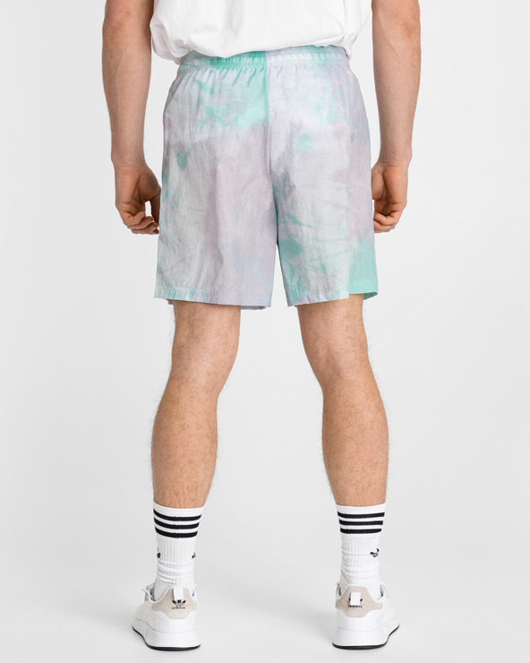 adidas pink tie dye shorts