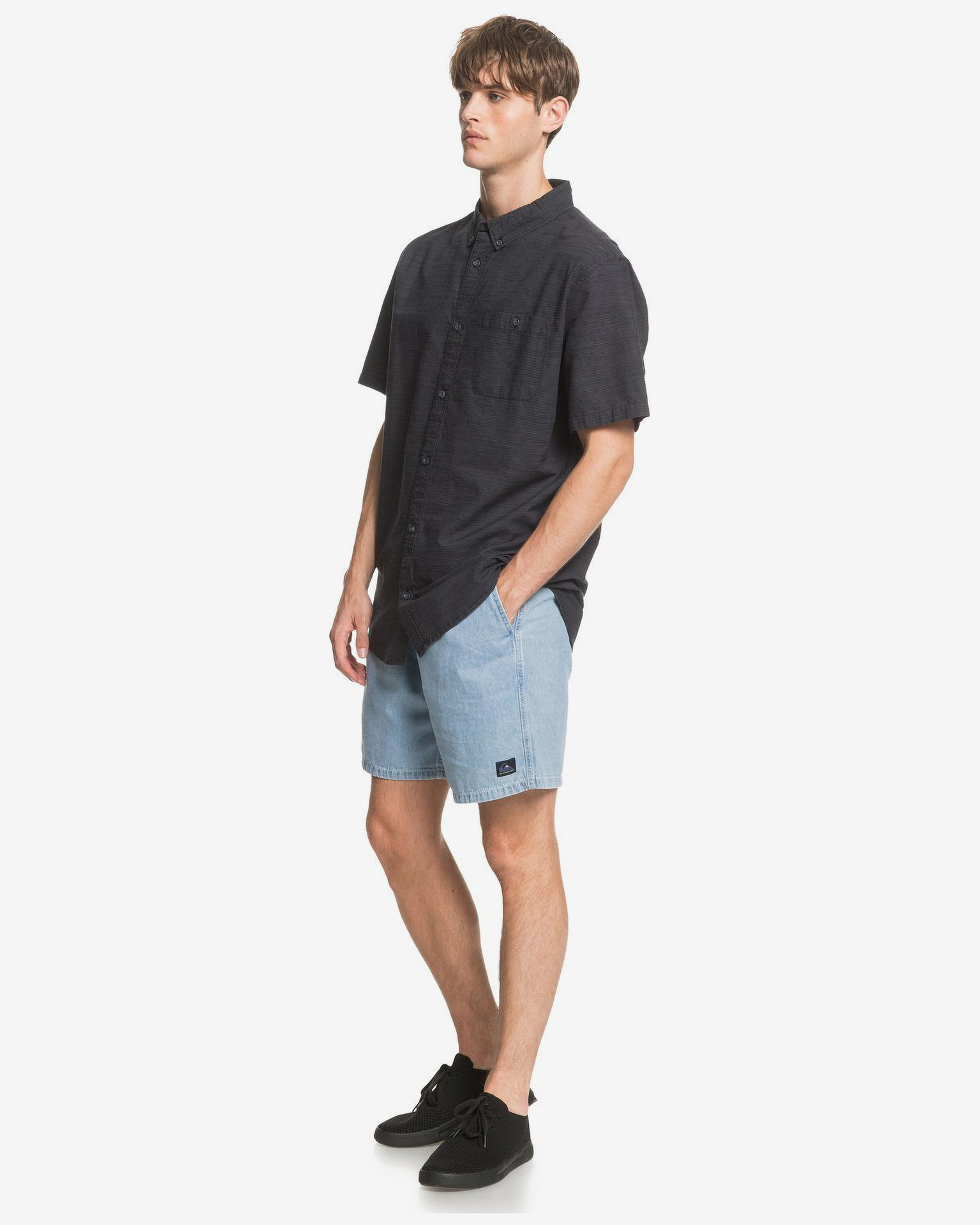 Obrázok Pánska košeľa Quiksilver EQYWT03948-KVJ0 Firefall - Short Sleeve Shirt