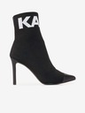 Karl Lagerfeld Pandora Hi Knit Collar Ankle BT Kotníková obuv