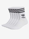adidas Originals Mid Cut CRW Ponožky 5 párů