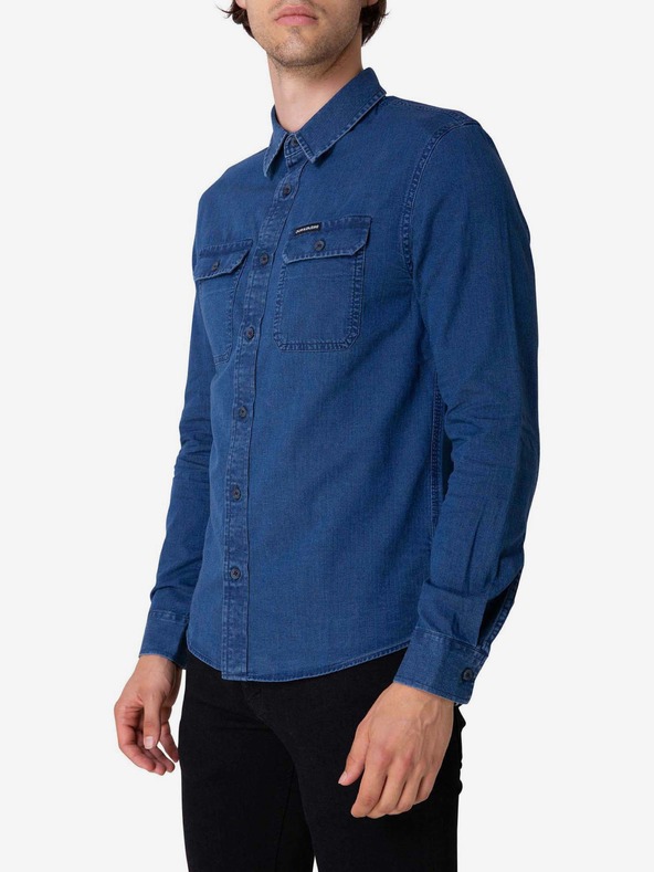 Calvin Klein Hemd Blau