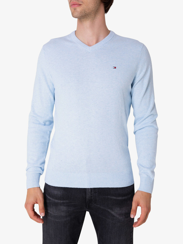 tommy hilfiger sweater light blue