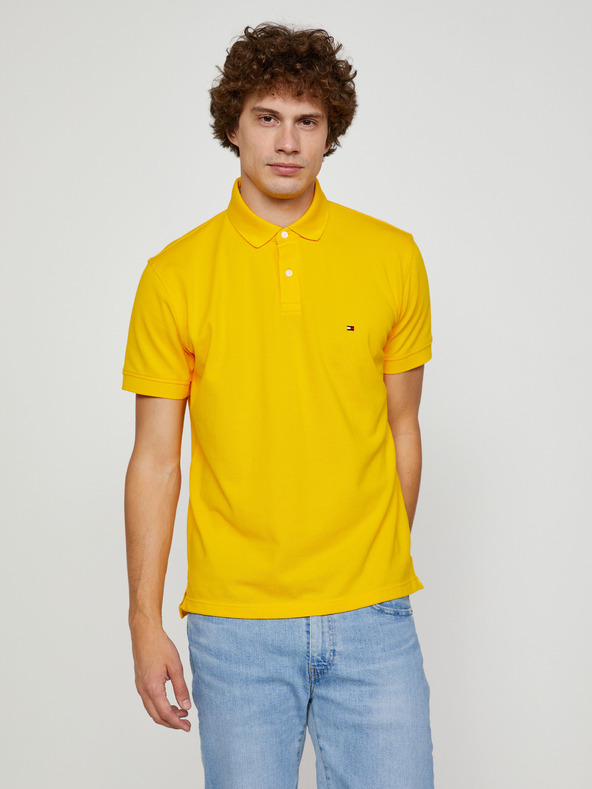 yellow polo tommy hilfiger