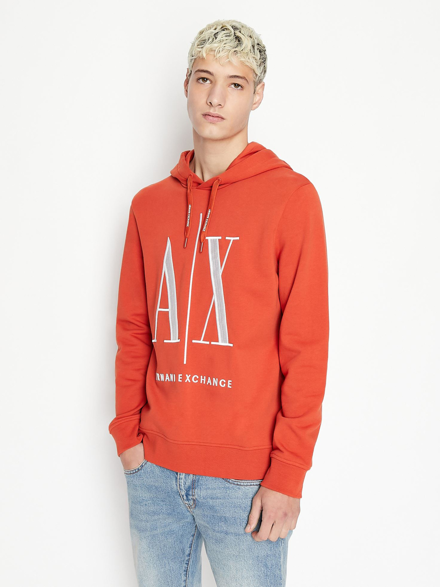 armani exchange orange