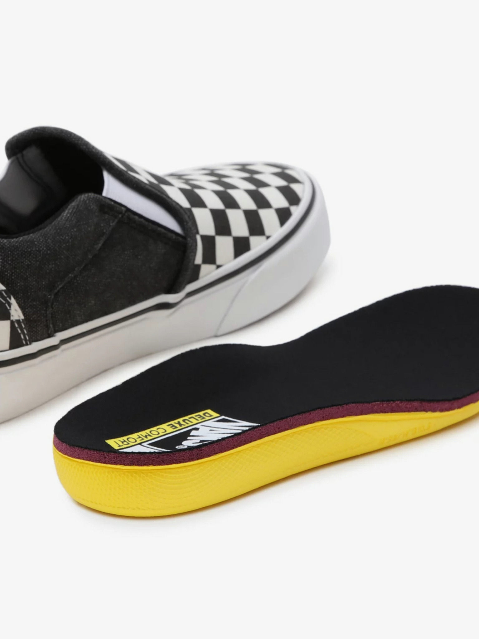 vans asher deluxe slip on