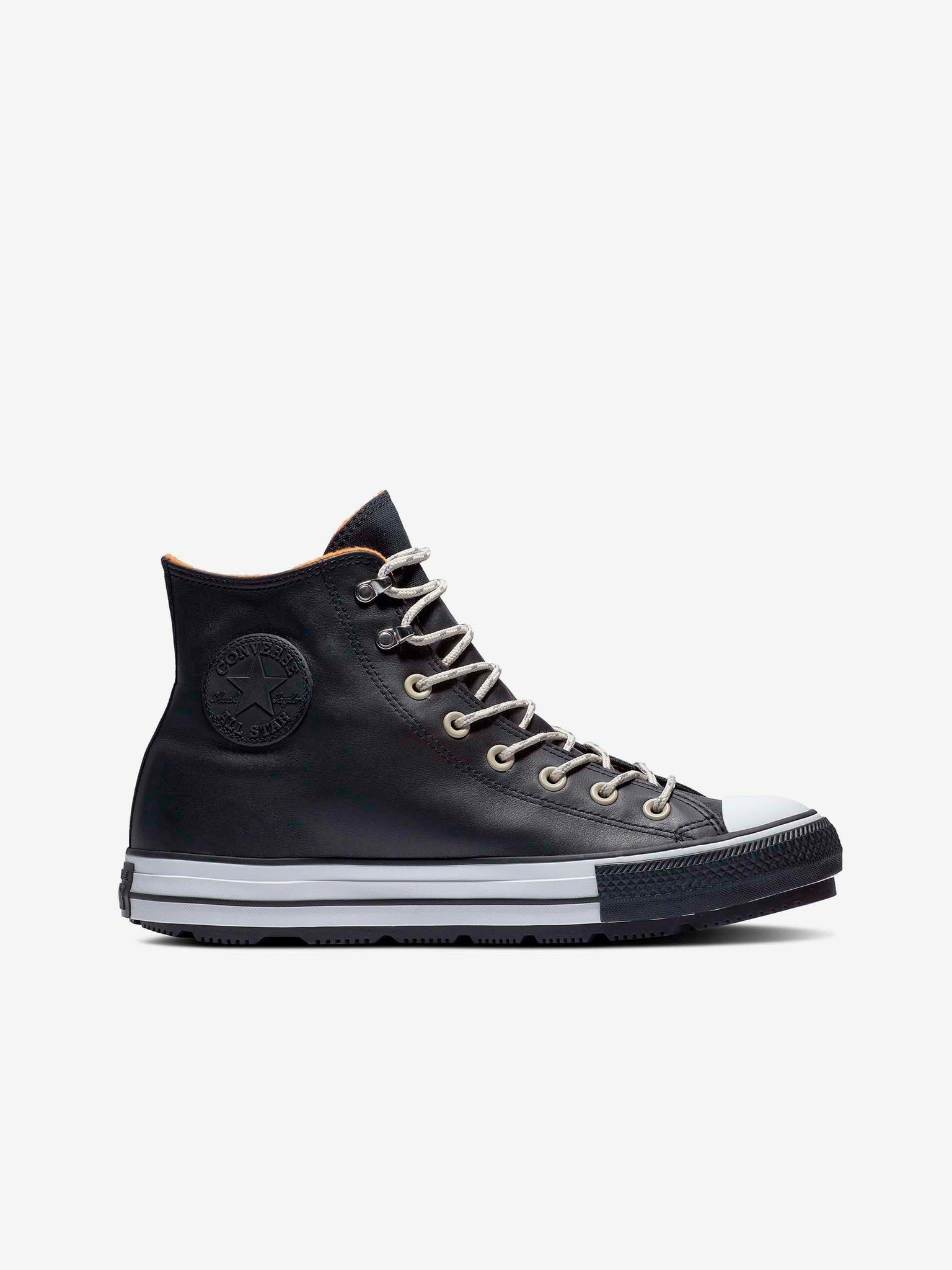 converse leather ankle boots