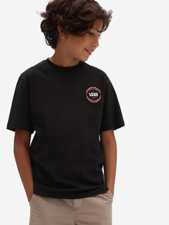 Дрехи > Тениски и потници > Тениски с къси ръкави Vans Logo Check Тениска детска Cheren