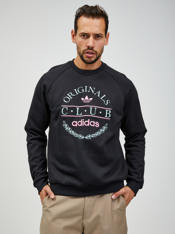 adidas Originals Club Sweatshirt Schwarz