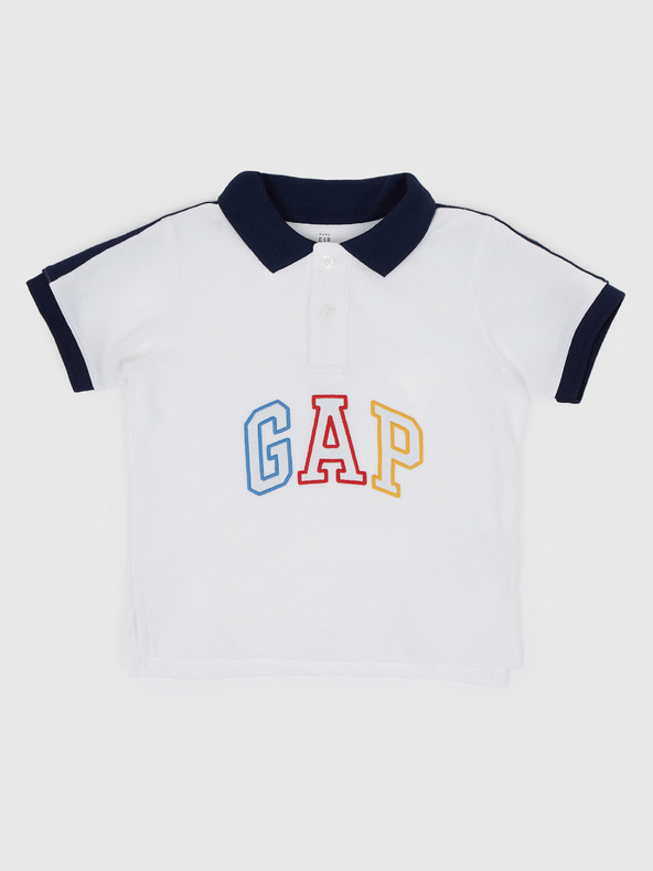 Gap Tricou Polo Pentru Copii Alb
