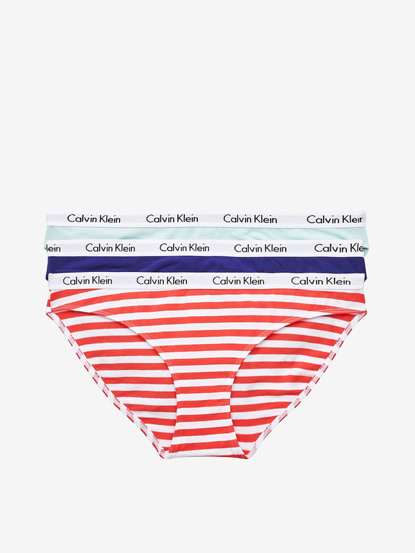 Calvin Klein Underwear	 Briefs 3 Piece Blu