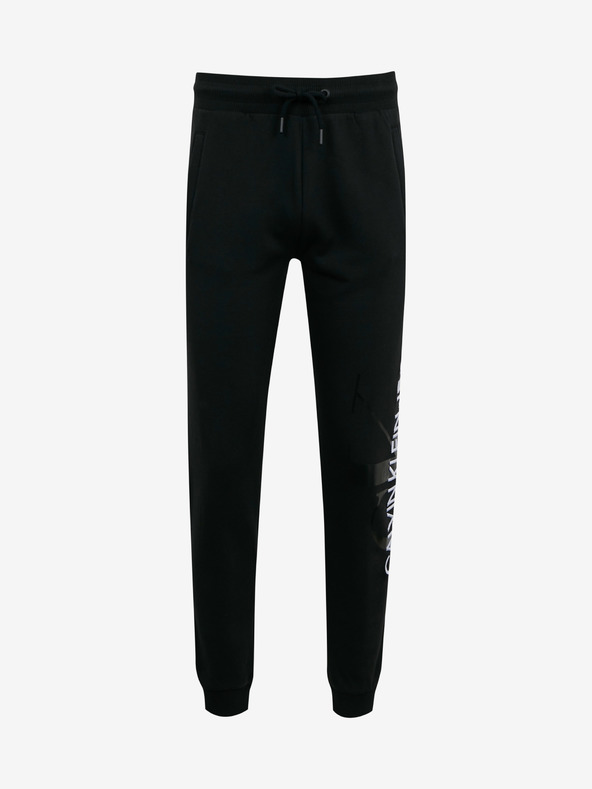 Calvin Klein Jeans Vertical Monogram Sweatpants Nero