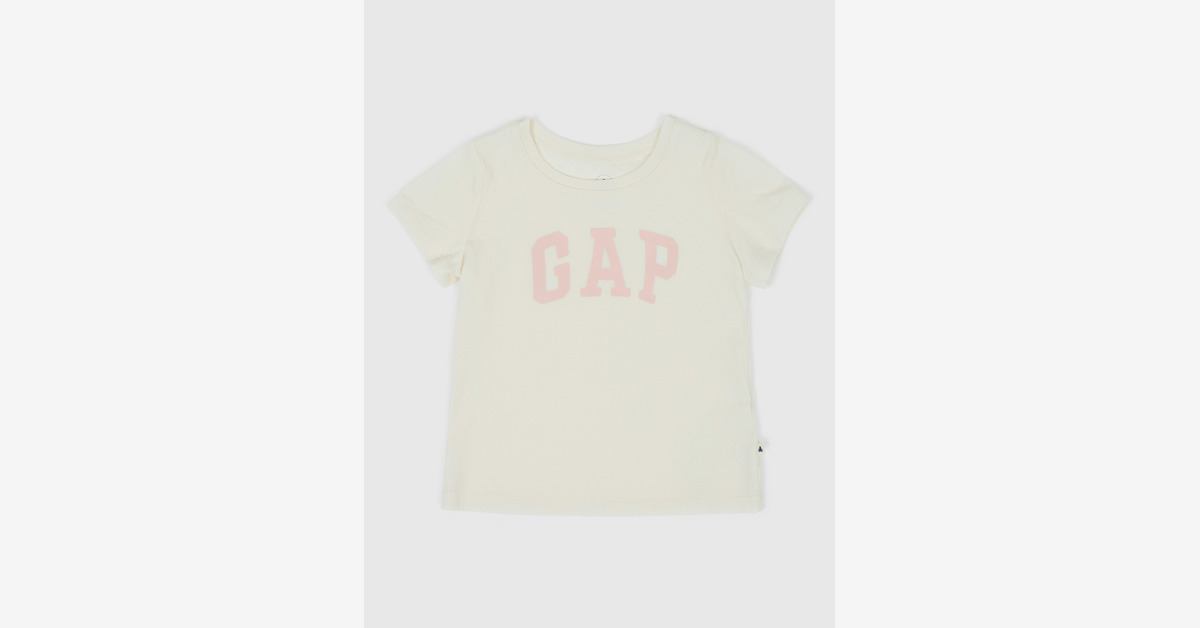 Kinder Mädchen Gap Kleidung Gap Kinder Oberteile Gap Kinder Tops Tops Tops T-Shirts Gap Kinder T-Shirt GAP 3-4 Jahre weiß T-Shirts Gap Kinder 