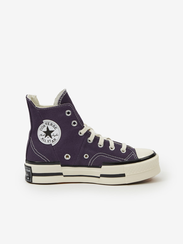 Dark Purple Women's Ankle Sneakers Converse - Women
