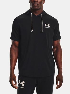 Under Armour UA Rival Terry LC SS HD-BLK Mikina