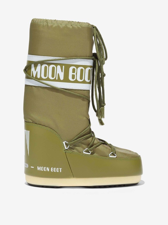Moon Boot Icon Nylon Cizme de zÄƒpadÄƒ Verde