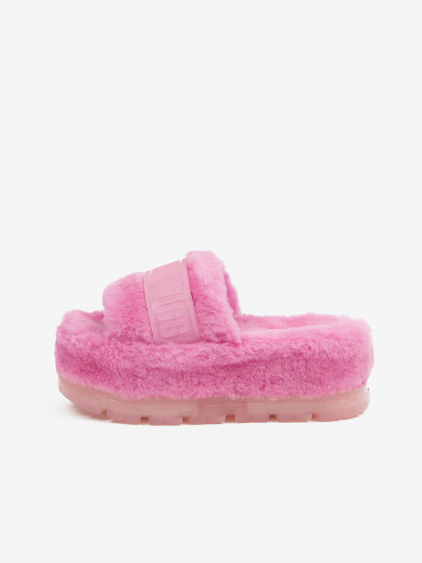 UGG Fluffita Clear Păpuci de casă Roz