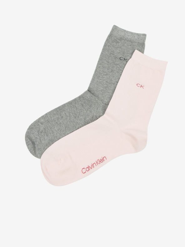 Calvin Klein Underwear	 2-pack Skarpetki Różowy