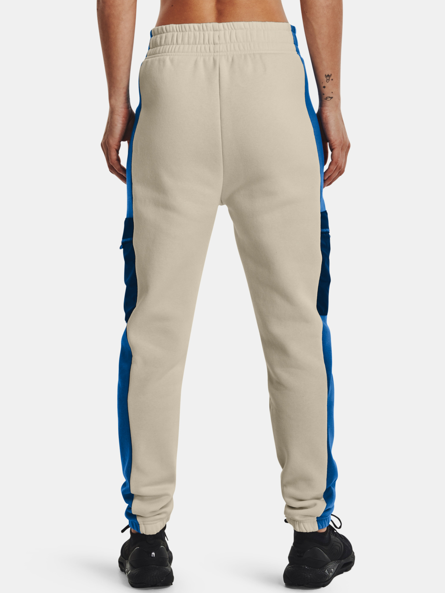 Obrázok Under Armour Rival Fleece SP Pant Stone/ Victory Blue/ Stone M