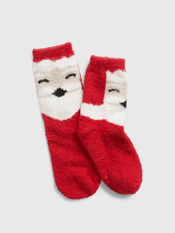 Дрехи > Чорапогащи и чорапи > Чорапи GAP Santa Чорапи детски Cherven