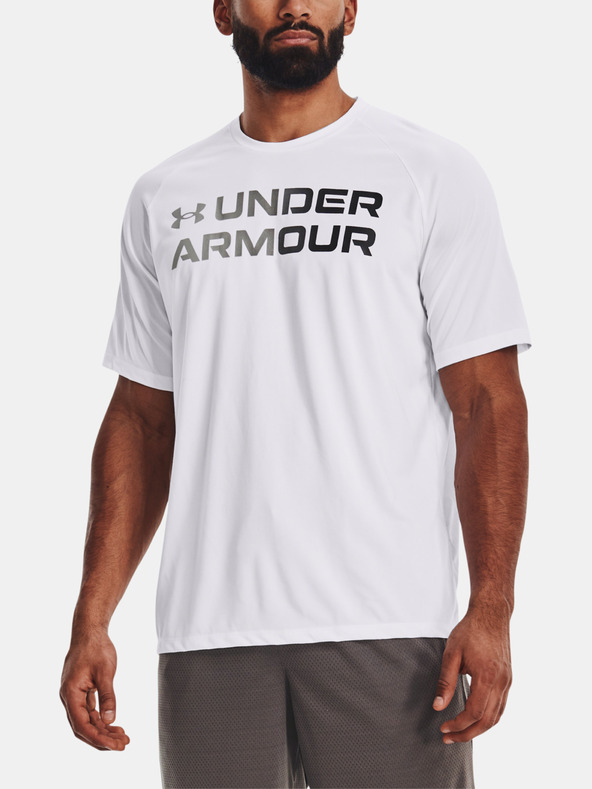 Дрехи > Тениски и потници > Тениски с къси ръкави Under Armour UA Tech 2.0 Gradient SS T-shirt Byal