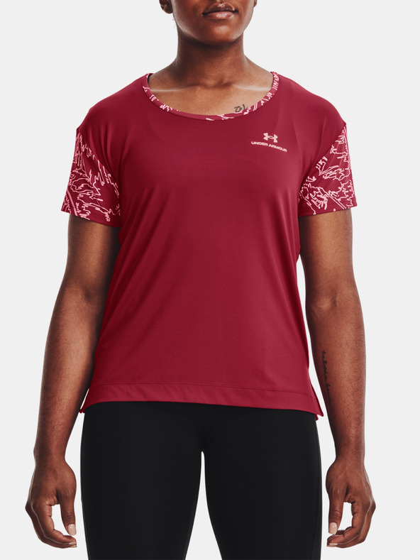 Дрехи > Тениски и топове > Тениски с къси ръкави Under Armour UA Rush Energy Novelty SS T-shirt Cherven