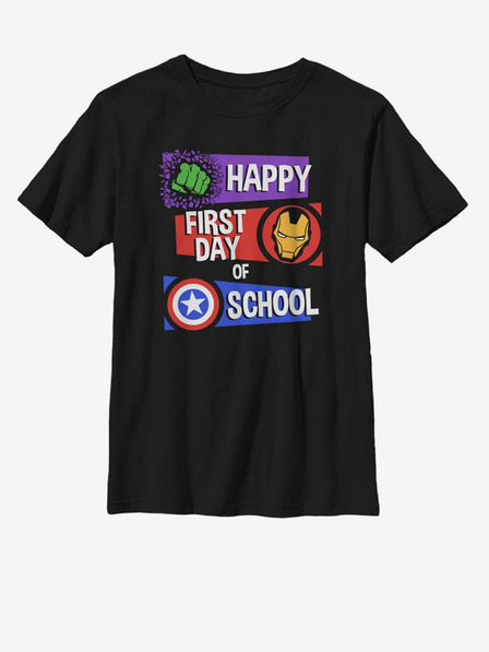 ZOOT.Fan Marvel Happy First Day Of School Triko dětské