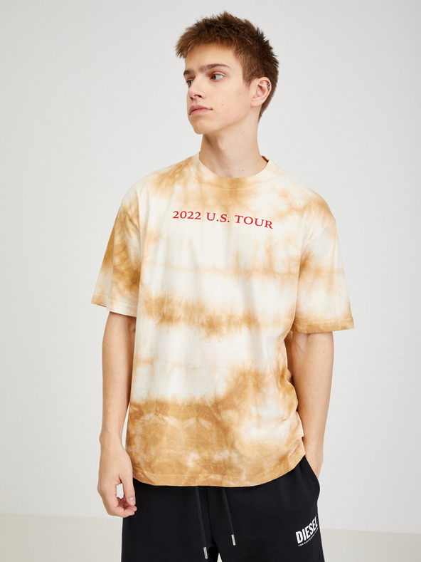 Дрехи > Тениски и потници > Тениски с къси ръкави Diesel T-shirt Bezhov