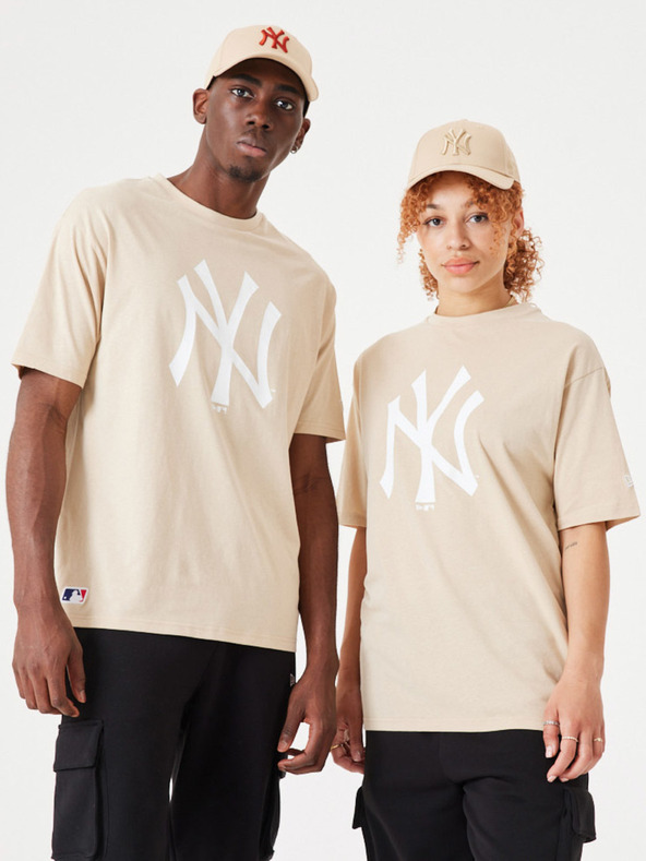 Дрехи > Тениски и потници > Тениски с къси ръкави New Era New York Yankees MLB League Essential T-shirt Bezhov