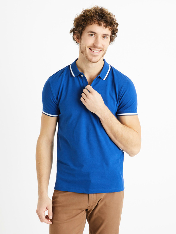 Дрехи > Тениски и потници > Тениски с къси ръкави Celio Decolrayeb T-shirt Sin