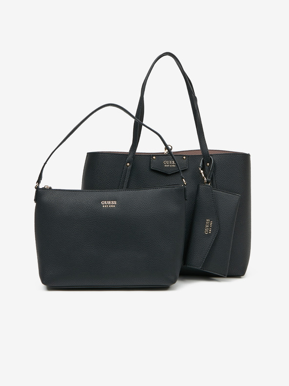 Чанти и раници > Дамски чанти Guess Eco Brenton Пазарска чанта Cheren