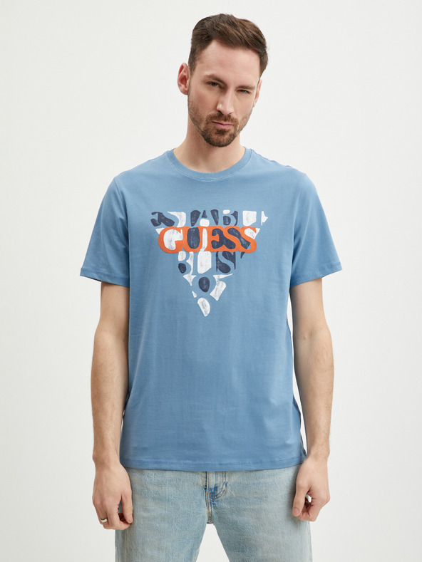 Дрехи > Тениски и потници > Тениски с къси ръкави Guess Blurri T-shirt Sin