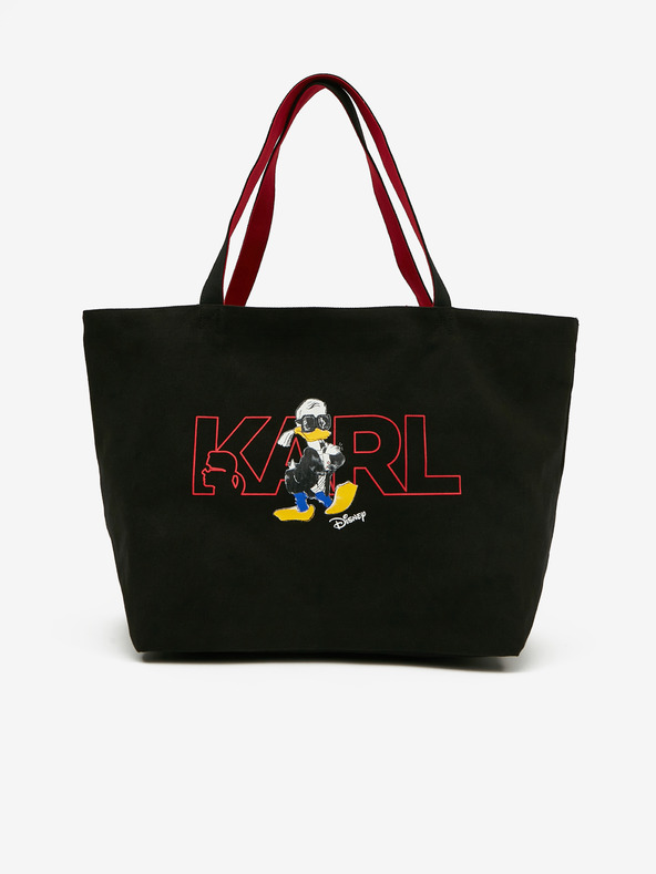 Чанти и раници > Дамски чанти Karl Lagerfeld Disney Пазарска чанта Cheren