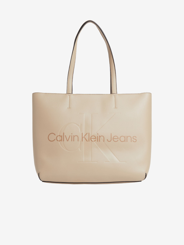 Чанти и раници > Дамски чанти Calvin Klein Jeans Пазарска чанта Bezhov