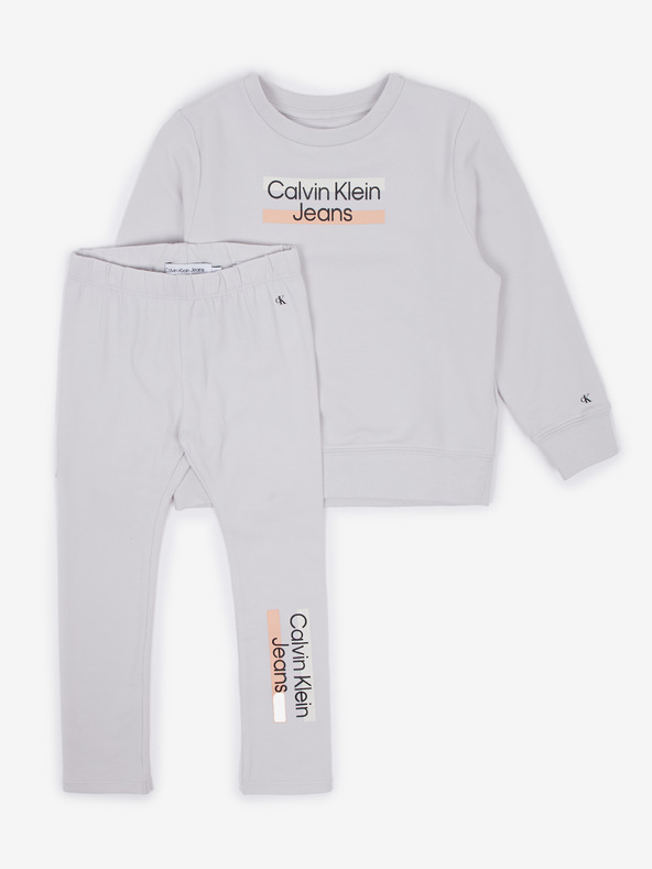 Calvin Klein Jeans Анцузи детски Siv