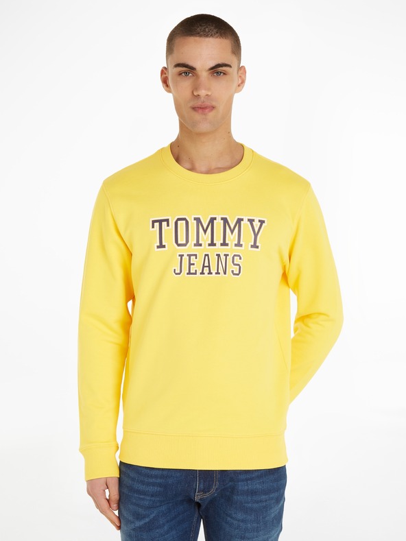 Дрехи > Суитшърт и пуловери > Суитшърт без цип Tommy Jeans Entry Graphi Sweatshirt Zhalt
