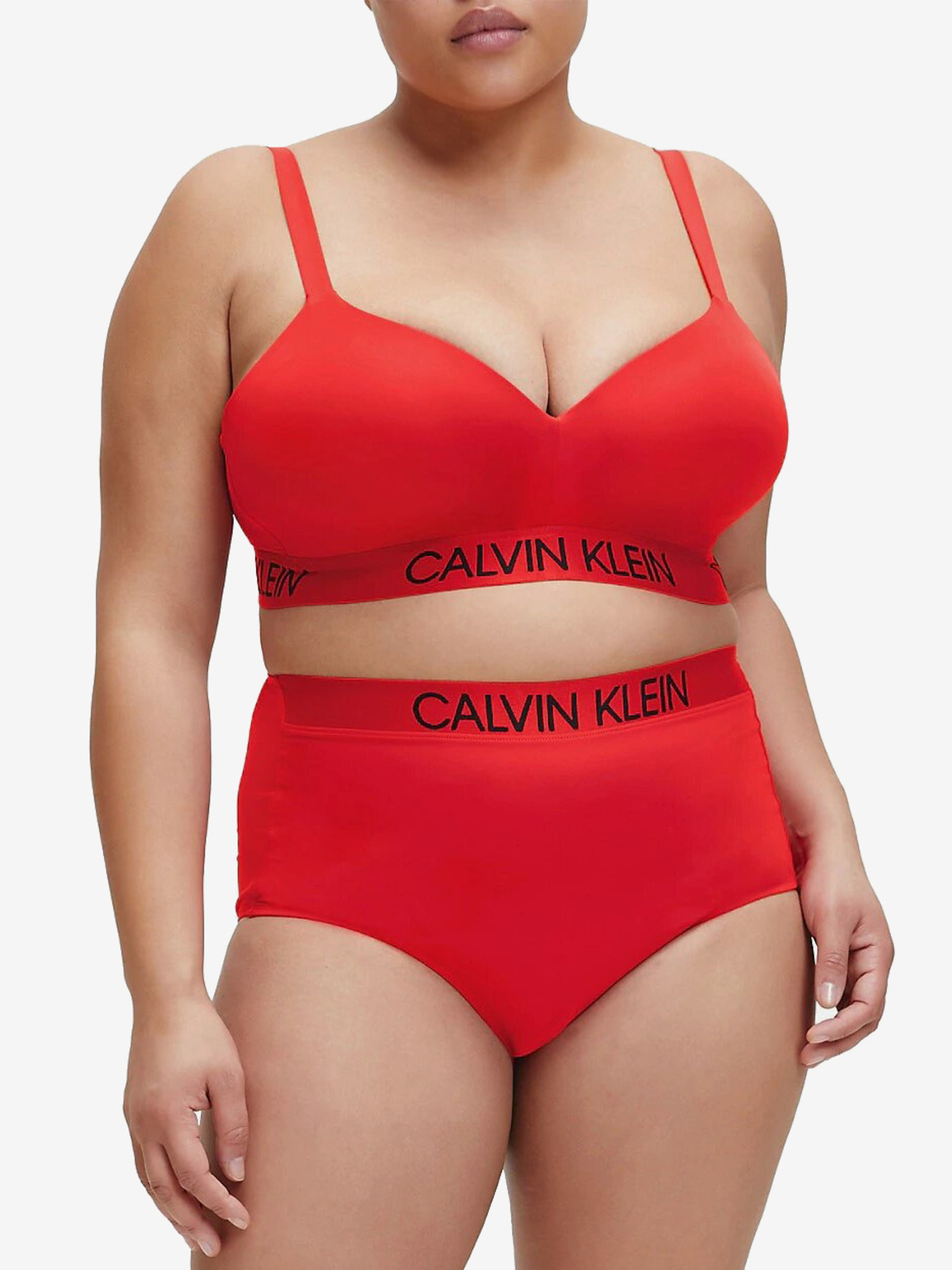 eksplicit Reklame Arbitrage Calvin Klein Underwear - Demi Bralette Plus Size High Risk Bikini top  Bibloo.com