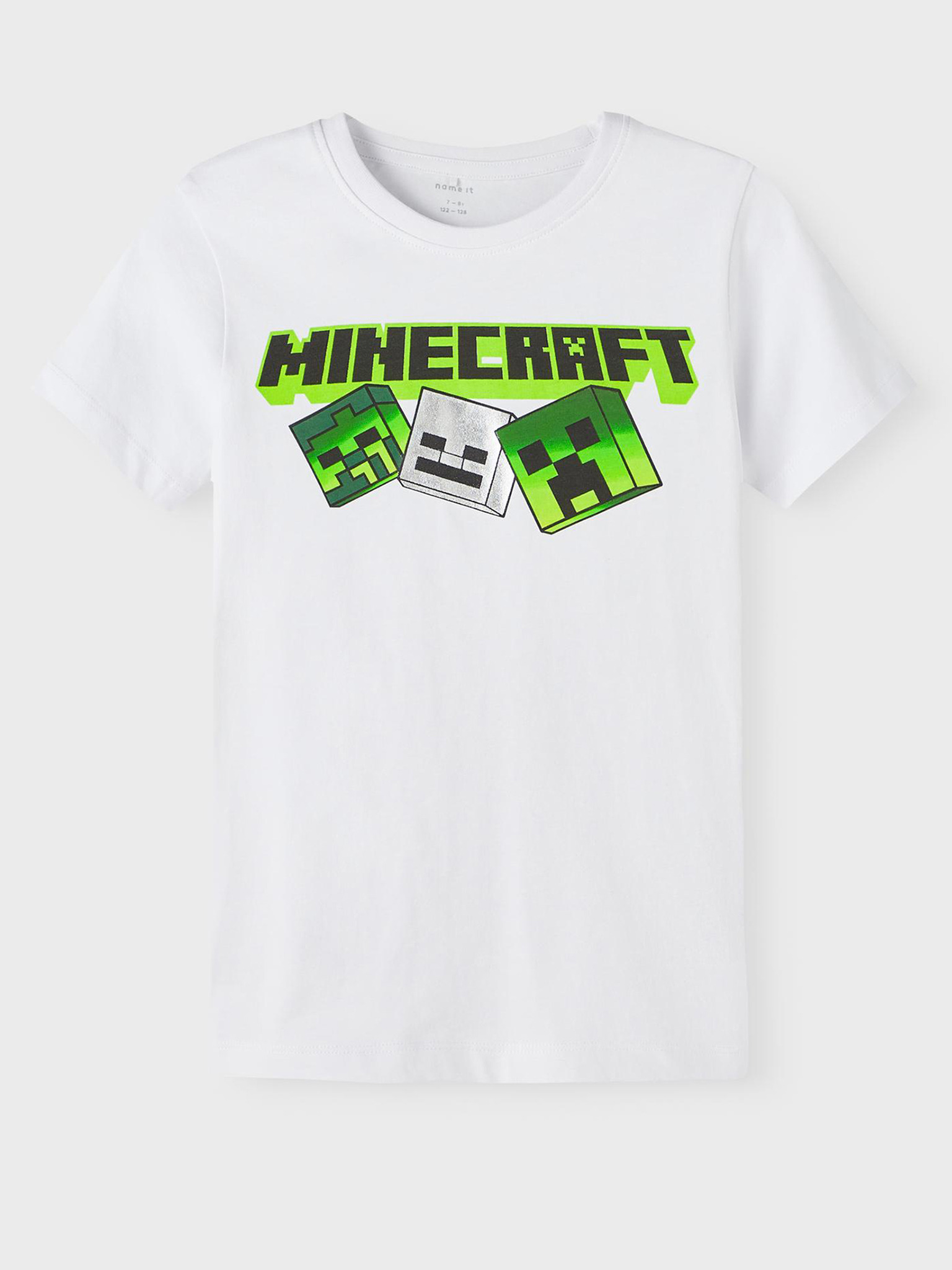 name Minecraft Kids T-shirt Bibloo.com