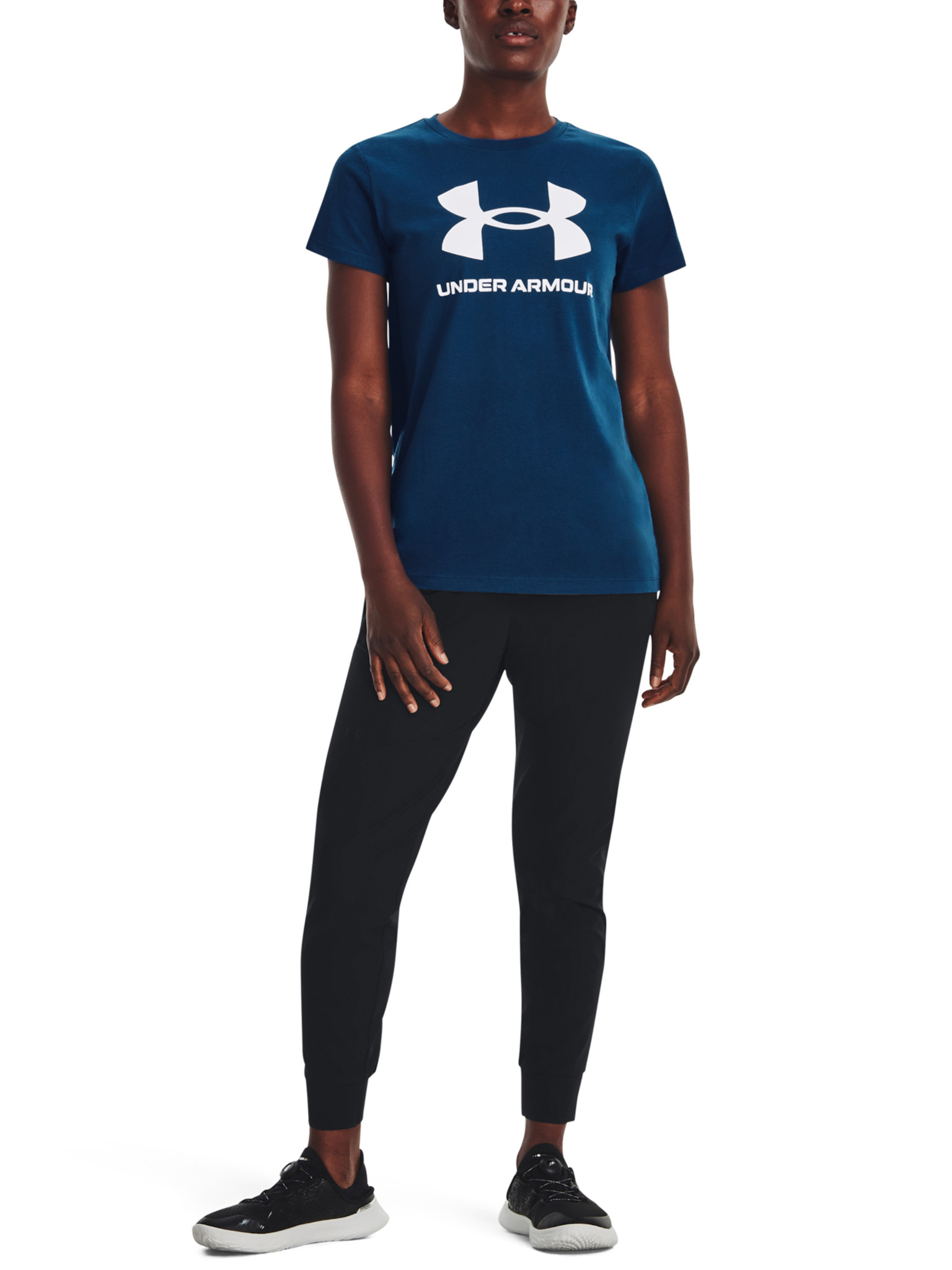 T-shirt Under Armour UA SPORTSTYLE LOGO SS-GRY 
