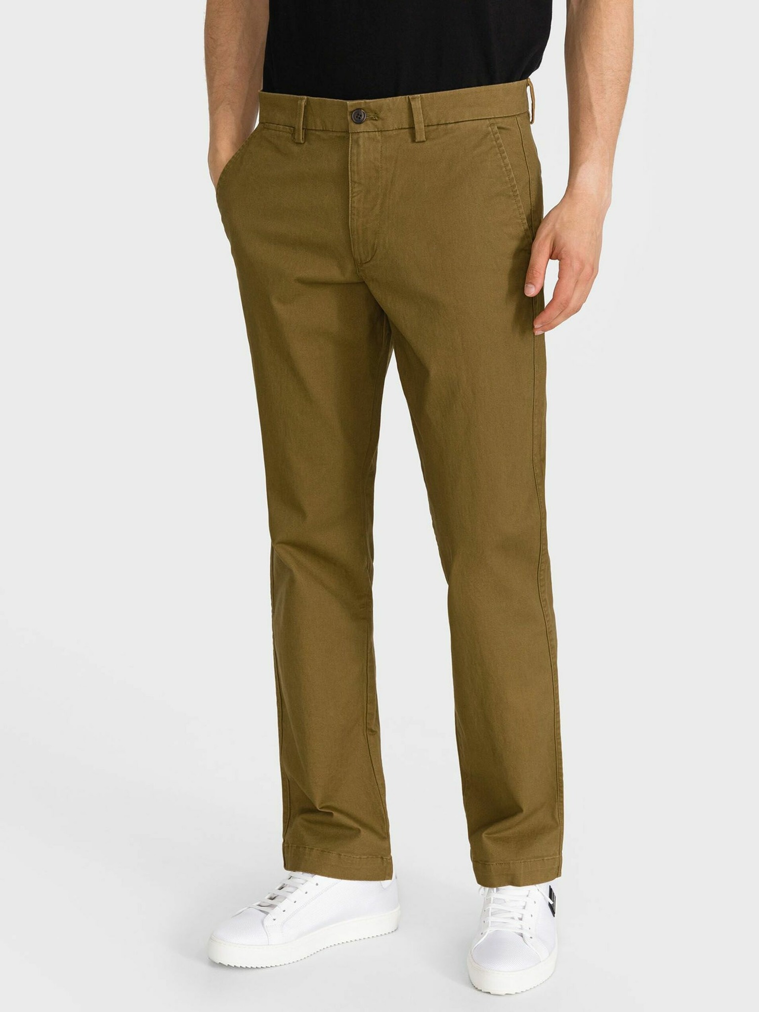 Men's Grey Casual Trousers | M&S