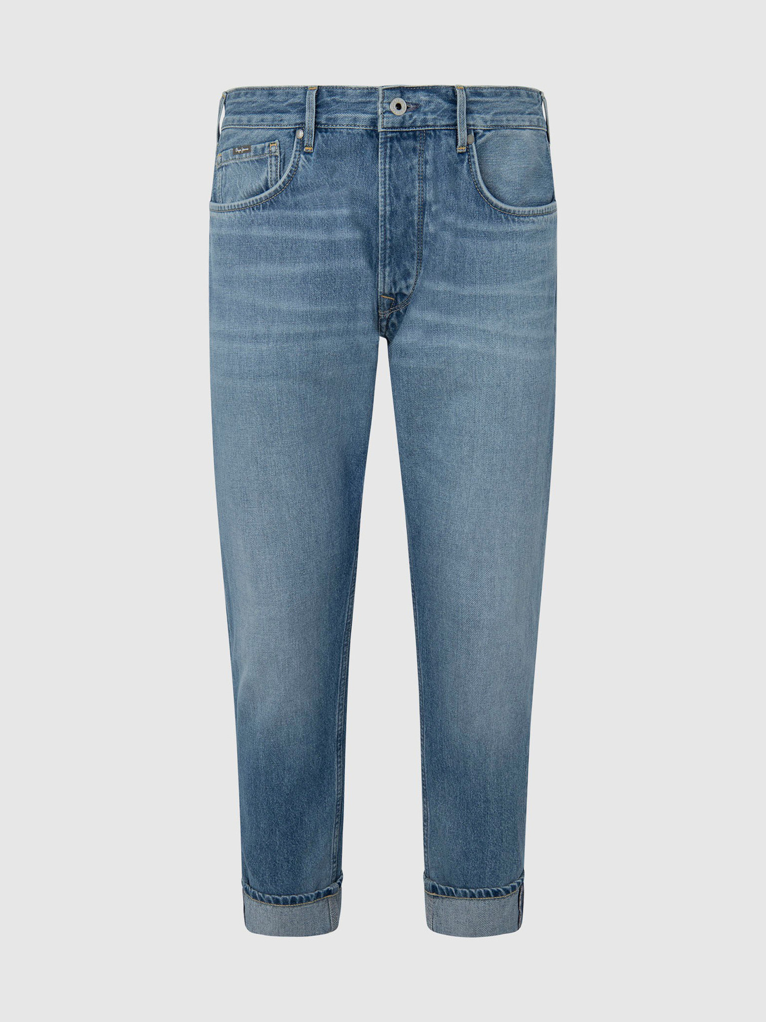 Pepe Jeans STANLEY - Straight leg jeans - denim/light-blue denim