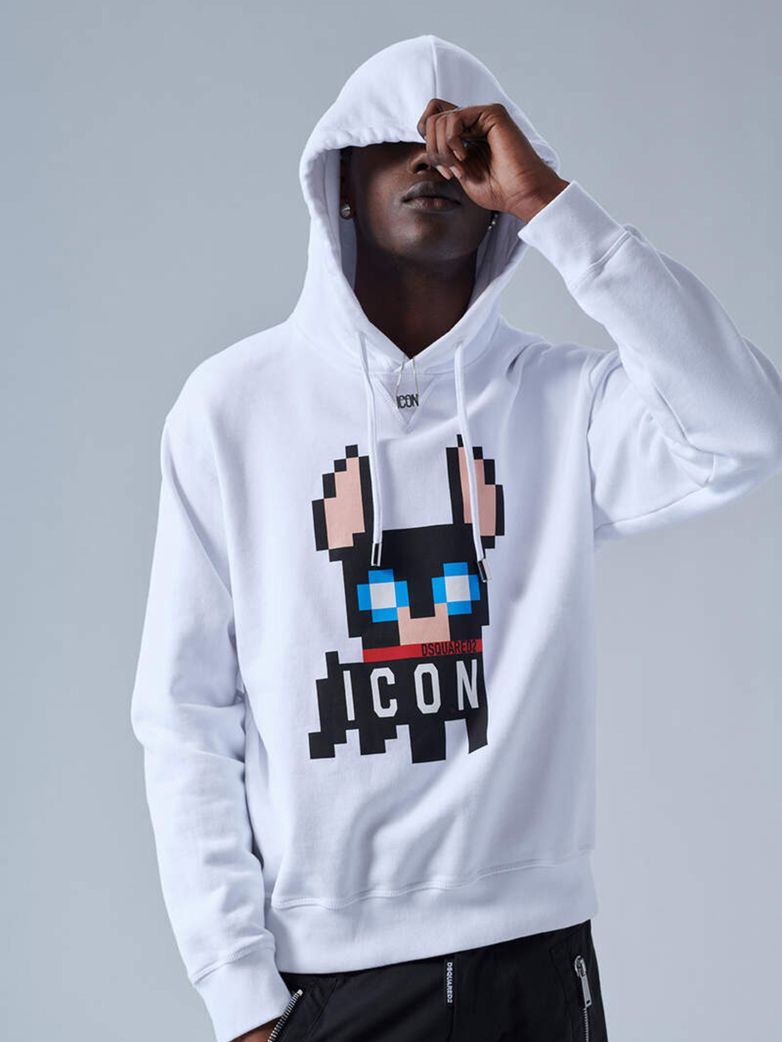 Dsquared2 shop logo hoodie