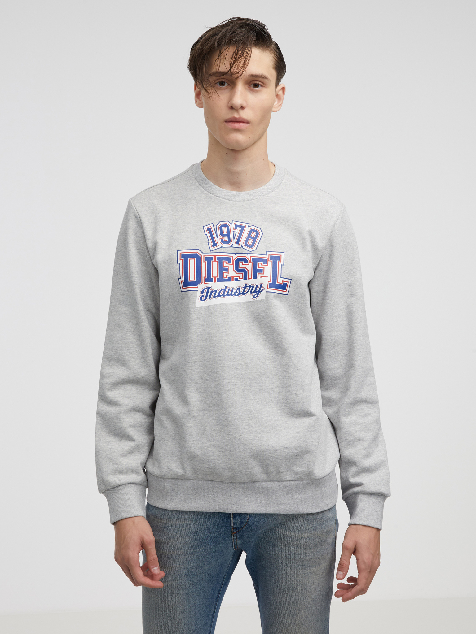 Diesel sweatshirt outlet grey