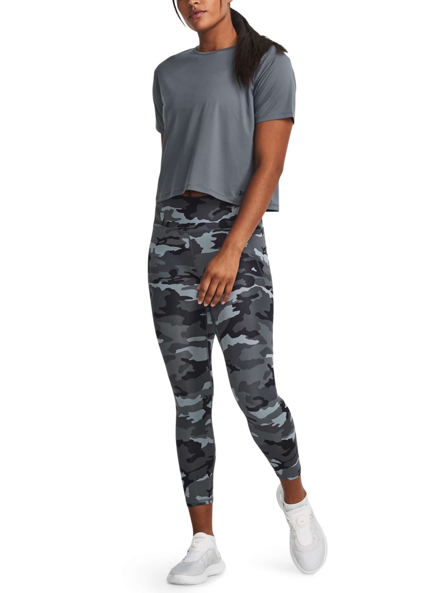 Under Armour' Women's Meridian Print Ankle Leggings - Black / Metalli –  Trav's Outfitter