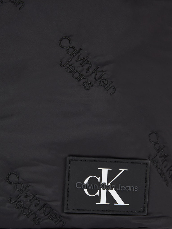 Calvin Klein Jeans Puffy Aop Cross Body Bag Negro