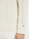 Tommy Hilfiger Cable Monotype Crew Neck Svetr
