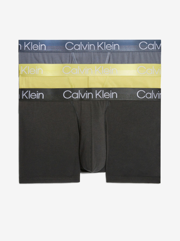 Calvin Klein Underwear	 3-pack Bokserki Szary