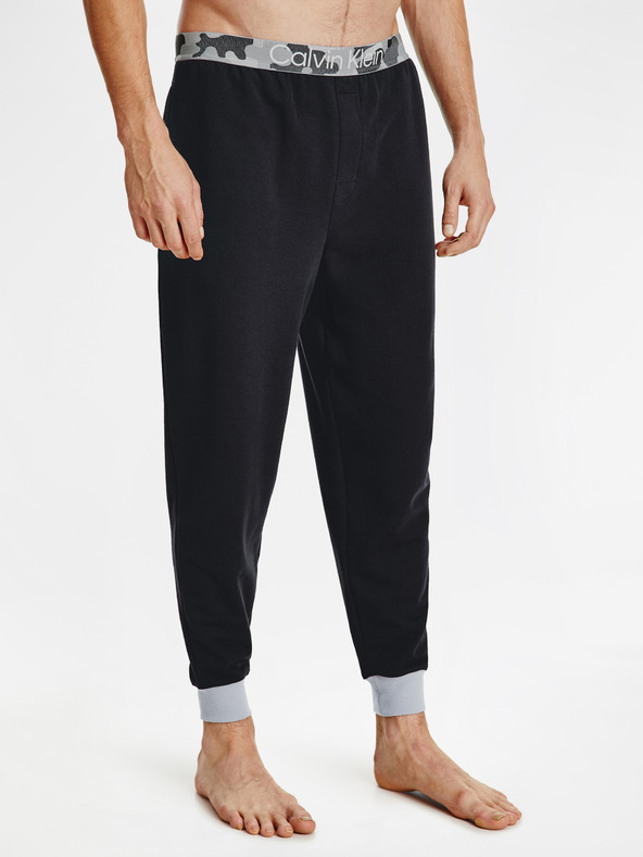 Levně Calvin Klein Underwear	 Kalhoty na spaní Černá