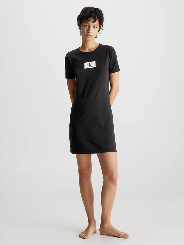 Levně Calvin Klein Underwear	 Košile na spaní Černá