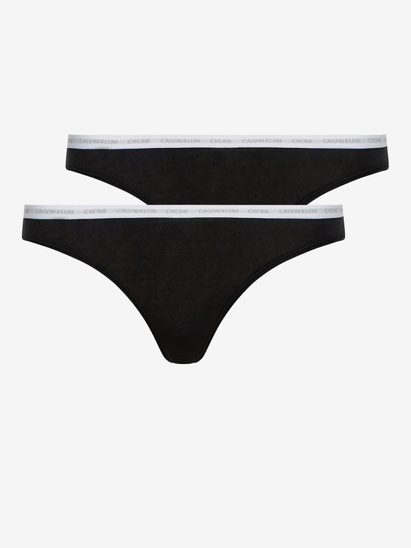 Levně Calvin Klein Underwear	 Kalhotky 2 ks Černá