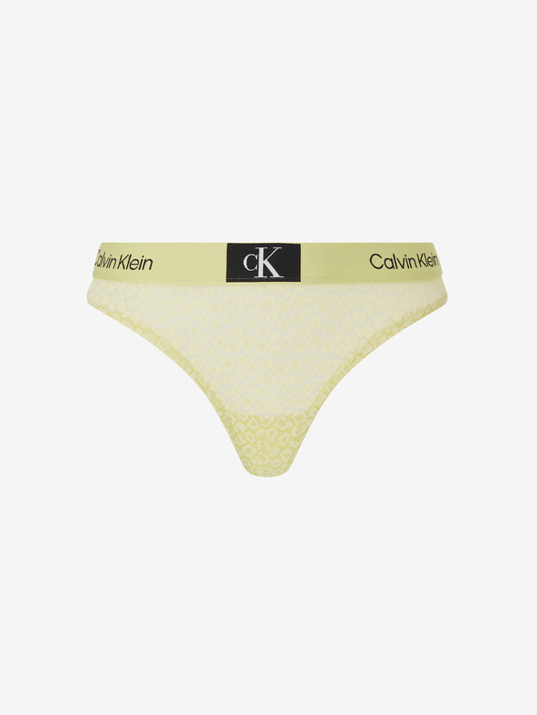 Levně Calvin Klein Underwear	 Kalhotky Žlutá